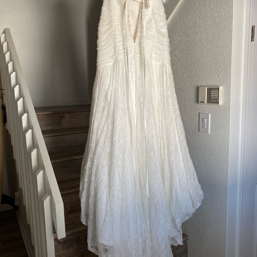 Beautiful Wedding Dress – Never Worn, Never Altered (David’s Bridal Style)